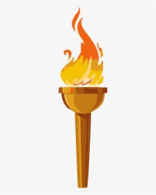 Olympic Torch Clip Art, HD Png Download, Transparent PNG