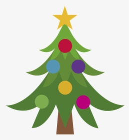 Free Christmas Tree Emoji, HD Png Download, Transparent PNG