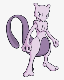 Mewtwo Pokemon Character Vector Art - Mew Mewtwo Ditto, HD Png Download, Transparent PNG