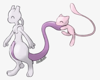 Transparent Mewtwo - Mew Y Mewtwo Png, Png Download, Transparent PNG