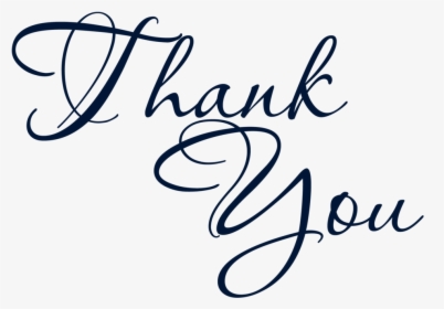 Thank You -thank You, Hd Png Download - Transparent Thank You Calligraphy, Png Download, Transparent PNG
