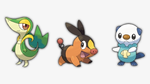Pokemon Go Gen 5 Starters, HD Png Download, Transparent PNG