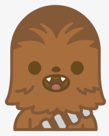 Star Wars Png Emoji Chewbacca Png - Kawaii Star Wars Chewbacca, Transparent Png, Transparent PNG