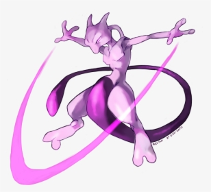 Mewtwo Used Psycho Cut By Edo Sama - Mewtwo Psycho Cut, HD Png Download, Transparent PNG