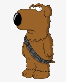 Star Wars Brian As Chewbacca Clipart Clipart Image - Family Guy Star Wars Brian, HD Png Download, Transparent PNG
