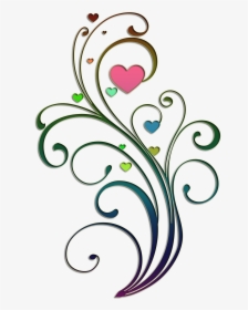 Design Heart Drawing - Heart Drawing Design, HD Png Download, Transparent PNG