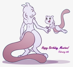 Like The Title Says  here’s His Baby Brutha Frumanutha - Mew And Baby Mewtwo, HD Png Download, Transparent PNG