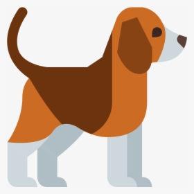 Breed ,companion Dog,tail,scent Hound,harrier,clip - Dog Vector Icon Png, Transparent Png, Transparent PNG