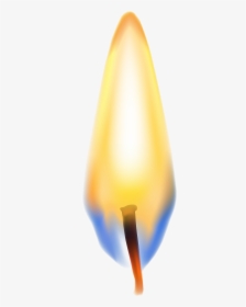 Free Fire Clipart Candle Flame - Candle Flame Transparent Background, HD Png Download, Transparent PNG