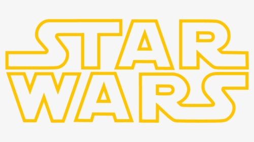 Star Wars Outline Logo Vector - Star Wars Outline Logo, HD Png Download, Transparent PNG