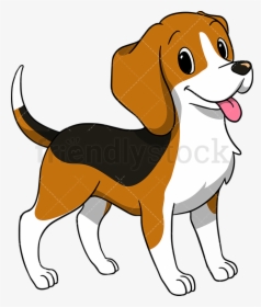Dog Happy Beagle Wagging Its Tail With Tongue Hanging - Clipart Images Of Dog, HD Png Download, Transparent PNG