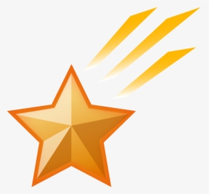 Shooting Star Clipart - Emoji Shooting Stars, HD Png Download, Transparent PNG