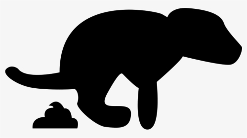 Dog And Poop Silhouette Svg Png Icon Free Download - Dog Poop Icon Png, Transparent Png, Transparent PNG