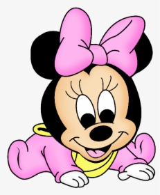 Baby Minnie Mouse Png - Disney Minnie Mouse Bebe, Transparent Png, Transparent PNG