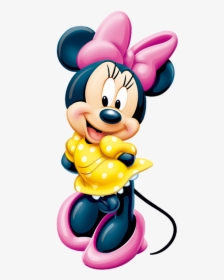 Minnie Mouse Yellow Dress Png, Transparent Png, Transparent PNG
