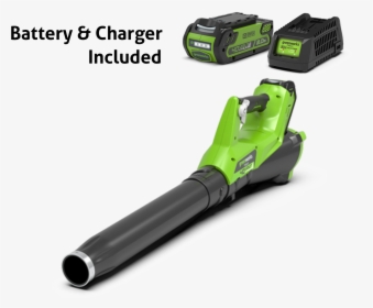 Greenworks G40ab 40v Axial Blower Inc - Blower Baterry, HD Png Download, Transparent PNG