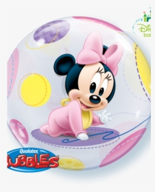 Burbuja Minnie Bebe - Mini Mouse Baby Shower, HD Png Download, Transparent PNG