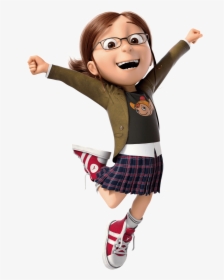 Margo Jumping Despicable Me - Margo Despicable Me Characters, HD Png Download, Transparent PNG