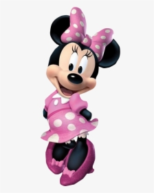 Minnie Mouse Pink With No Background, HD Png Download, Transparent PNG