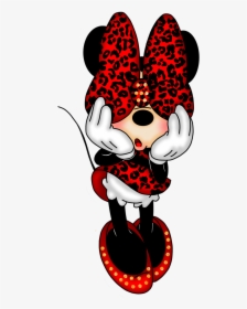 Imagenes De Minnie Mouse - Minnie Mouse Animal Print, HD Png Download, Transparent PNG