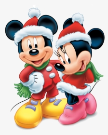 Mickey Mouse Navidad Png - Mickey & Minnie Mouse, Transparent Png, Transparent PNG