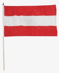 Austria Flag Png Pic - Austria Flag On Pole, Transparent Png, Transparent PNG