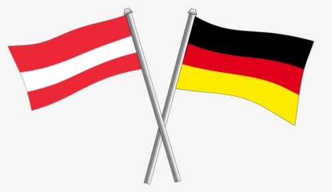 German, Germany, Friendship, Flag, Flags, Austria - German English Exchange, HD Png Download, Transparent PNG