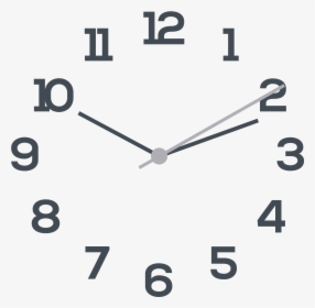 Transparent Clock Vector Png - Square 24 Hour Clock, Png Download, Transparent PNG