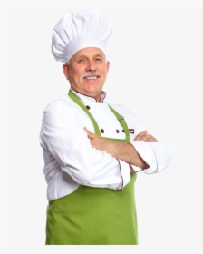 Chef S Uniform Celebrity Chef Cook Food - Cook Man Png, Transparent Png, Transparent PNG