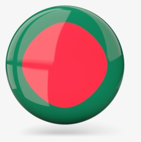 Bangladesh Circle Flag Png, Transparent Png, Transparent PNG