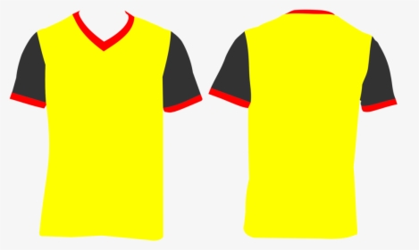Sports Uniform,yellow,active Shirt - Mockup Camisa Gola V, HD Png Download, Transparent PNG