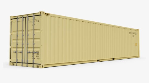 40 Foot Container Png, Transparent Png, Transparent PNG