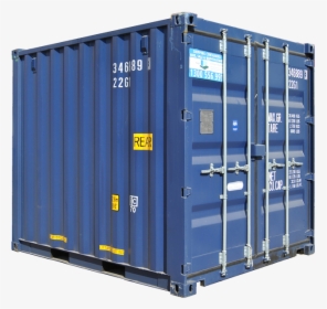 Shipping-container - 10ft Shipping Container Png, Transparent Png, Transparent PNG
