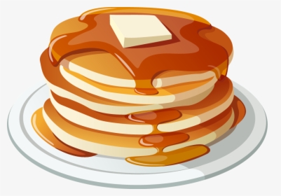 Transparent Bacon Png - Pancakes Clip Art, Png Download, Transparent PNG