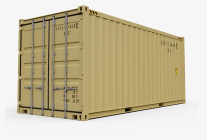 Shipping Container - 10 Feet Shipping Container Shed, HD Png Download, Transparent PNG