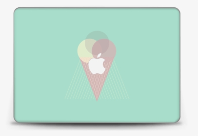 Mint Green Ice Cream Skin Macbook Pro Retina 15” - Ice Cream Cone, HD Png Download, Transparent PNG