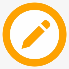 Review - Writing Icon - Writing Orange Icon Png, Transparent Png, Transparent PNG