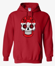 Austrian Flag Sugar Skull With Roses T Shirt & Hoodie - Keep America Great Hoodie, HD Png Download, Transparent PNG