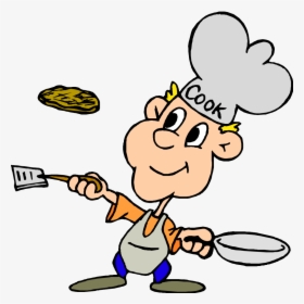 Pancake Breakfast Cooking Clip Art - Cook Clipart, HD Png Download, Transparent PNG
