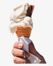 Ice Cream In Hand No Background Image - Ice Cream Iphone X, HD Png Download, Transparent PNG