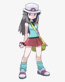 Pokemon Frlg Leaf - Pokemon Trainer Girl Smash, HD Png Download, Transparent PNG