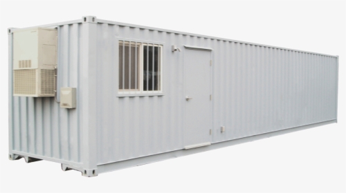 8 Foot By 40 Foot Ground Level Container Office Plus - Container Design Png, Transparent Png, Transparent PNG