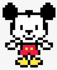 Transparent Mickey Mouse Symbol Png - Small Mickey Mouse Pixel Art, Png Download, Transparent PNG