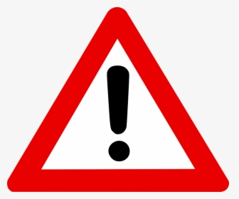 Warning Sign, Exclamation Mark In Red Triangle, Alert - Warning Sign Svg, HD Png Download, Transparent PNG
