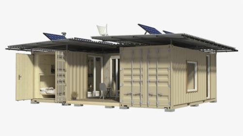 20 Ft Two Container House, HD Png Download, Transparent PNG