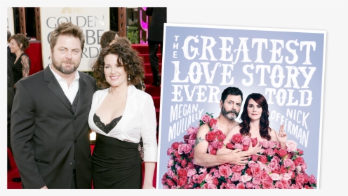 Left Nick Offerman And Megan Mullally At The 2005 Golden, HD Png Download, Transparent PNG