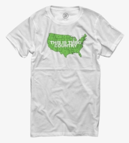 Tmbg Country On White T-shirt - Active Shirt, HD Png Download, Transparent PNG