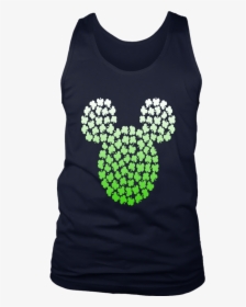 Disney Mickey Mouse Green Clovers St - 4th Of July Drinking Shirts, HD Png Download, Transparent PNG