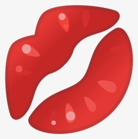 Kiss Mark Icon - Kiss Emoji, HD Png Download, Transparent PNG