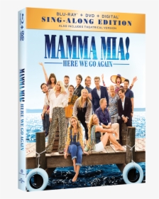 Mamma Mia    Class Img Responsive True Size - Mamma Mia 2 Dvd, HD Png Download, Transparent PNG